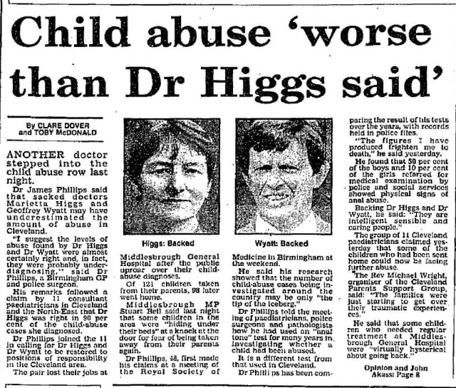 Newspaper Clipping On Dr. Higgs And Wyatt