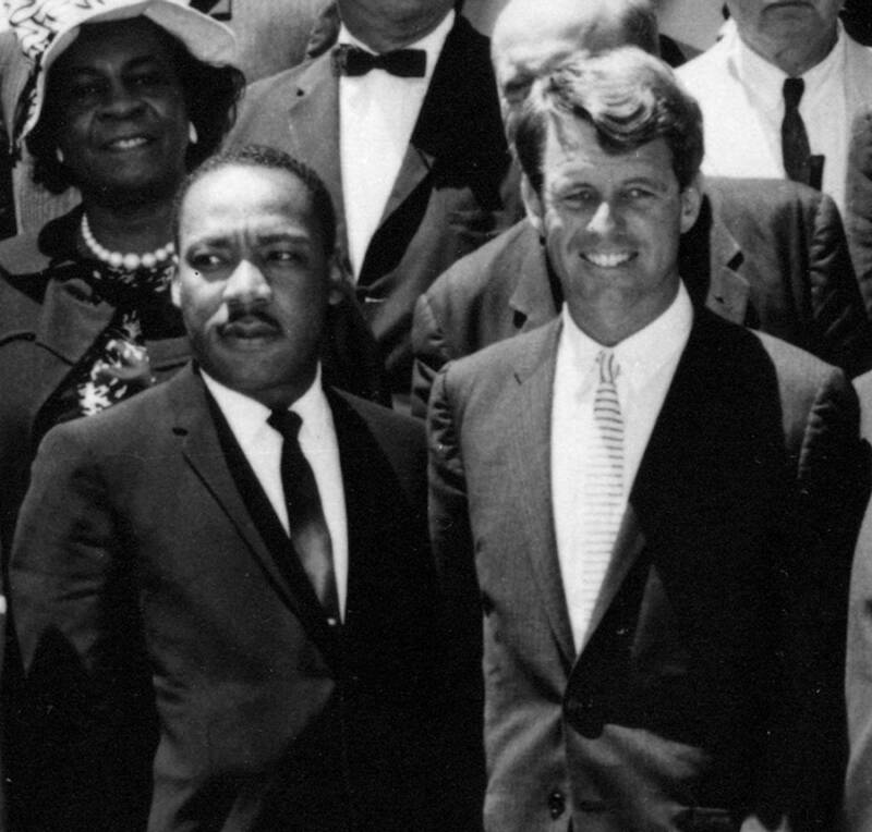 Robert F Kennedy And Martin Luther King