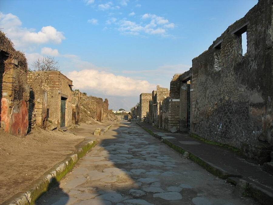 Ruins Of Pompeii