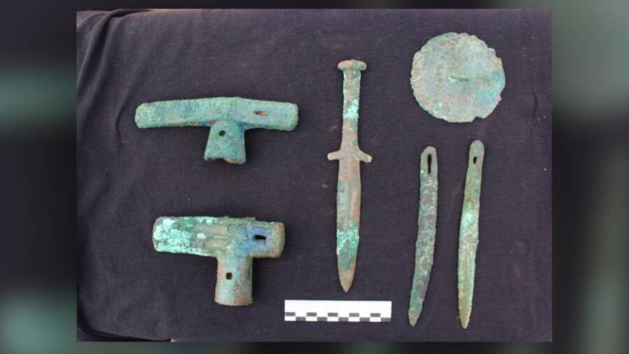 Weapons From Tagarian Grave