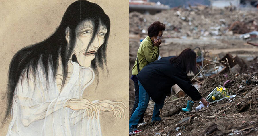 Japanese tsunami spirits
