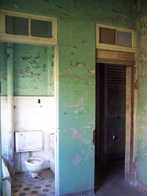 Abandoned Asylum Toilet