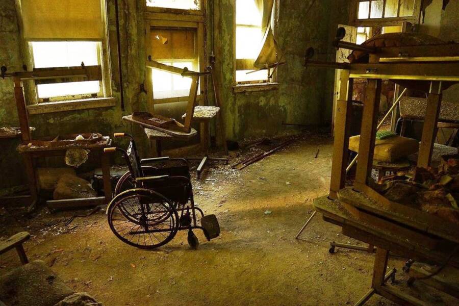 Abandoned Wheelchair