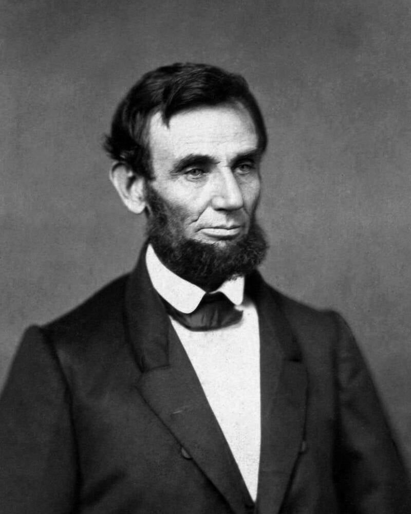 Abraham Lincoln In 1861