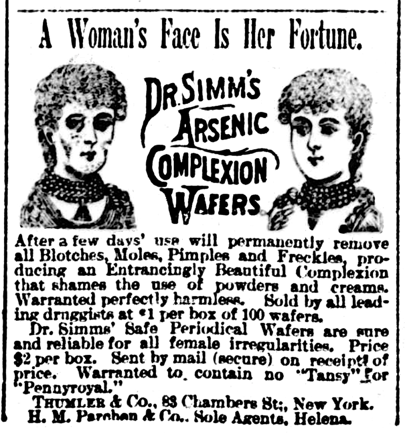 Arsenic Complexion Wafers