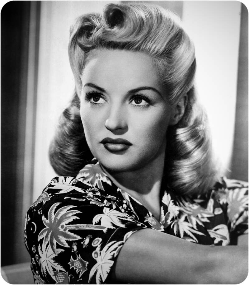 Betty Grable Headshot