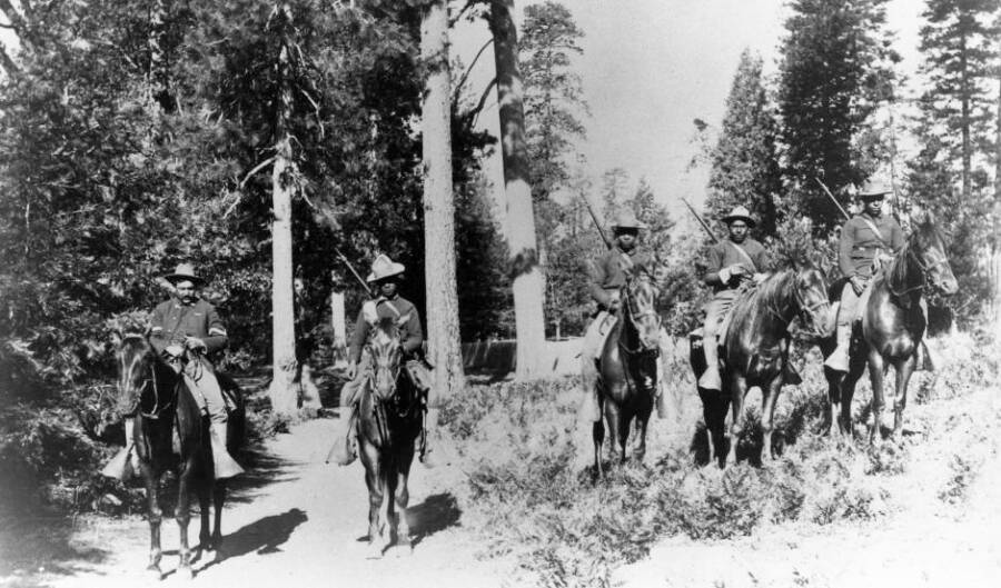 Buffalo Soldiers As Park Rangers