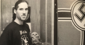 Davis Hawke With Hitler Mustache