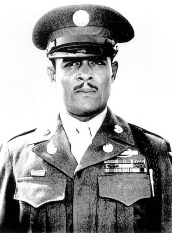 Edward Carter In Military Uniform