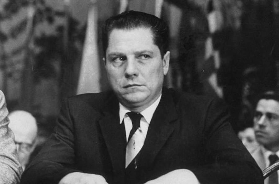 Jimmy Hoffa At Teamsters Convention