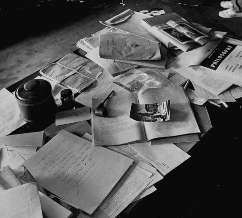 Office After Albert Einsteins Death