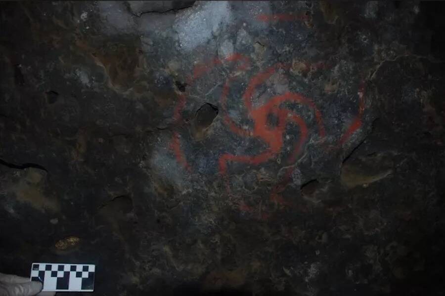 Pinwheel Cave Rock Art And Quid