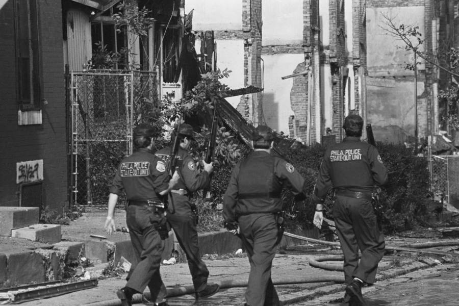Police At The Move Bombing