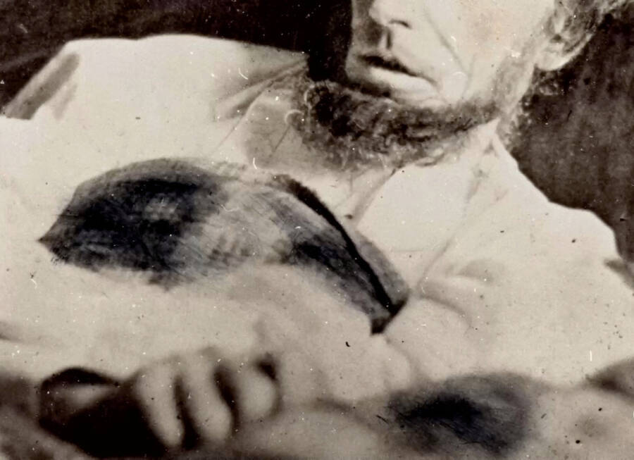 Abraham Lincoln Deathbed Photo
