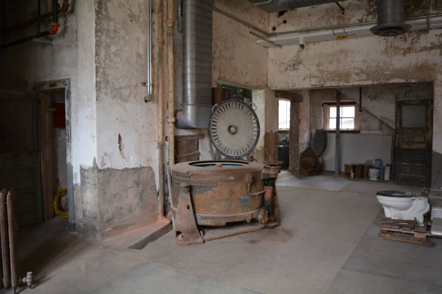 Boiler At Ellis Island Immigration Hospital