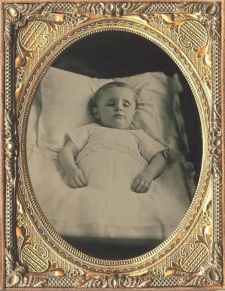 Post Mortem Photos In 1850