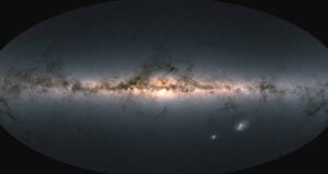 Color Map Of Milky Way