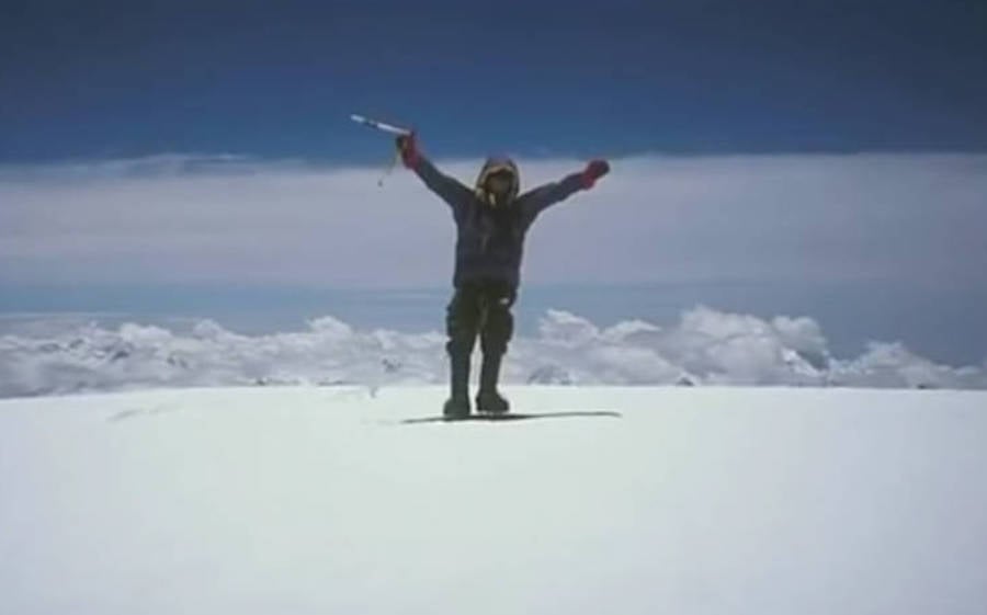 David Sharp On Mount Everest