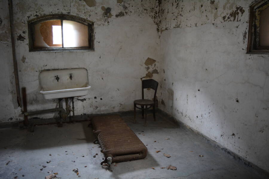 Hospital Room At Ellis Island Immigration Hospital