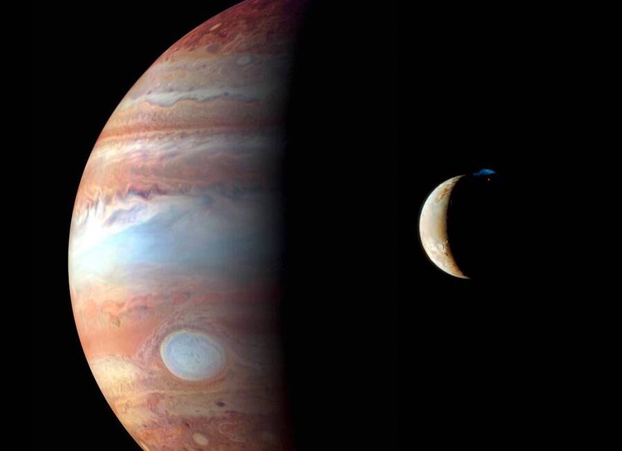Jupiter And Lo Moon