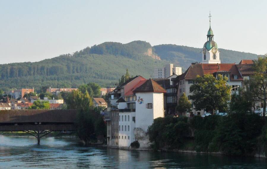 River In Olten Switzerland