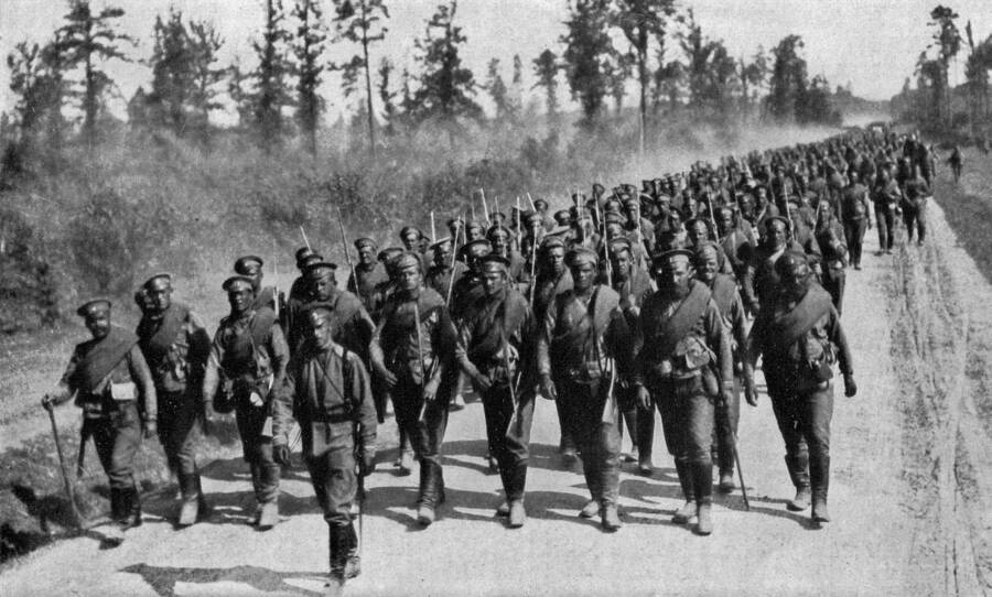 Russian Troops In WWI