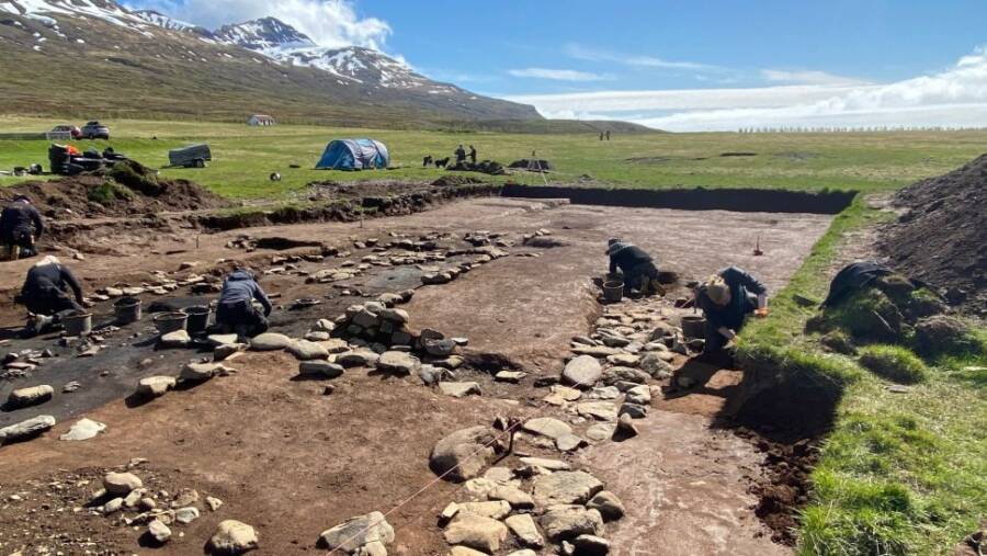 Viking Longhouse Ruins