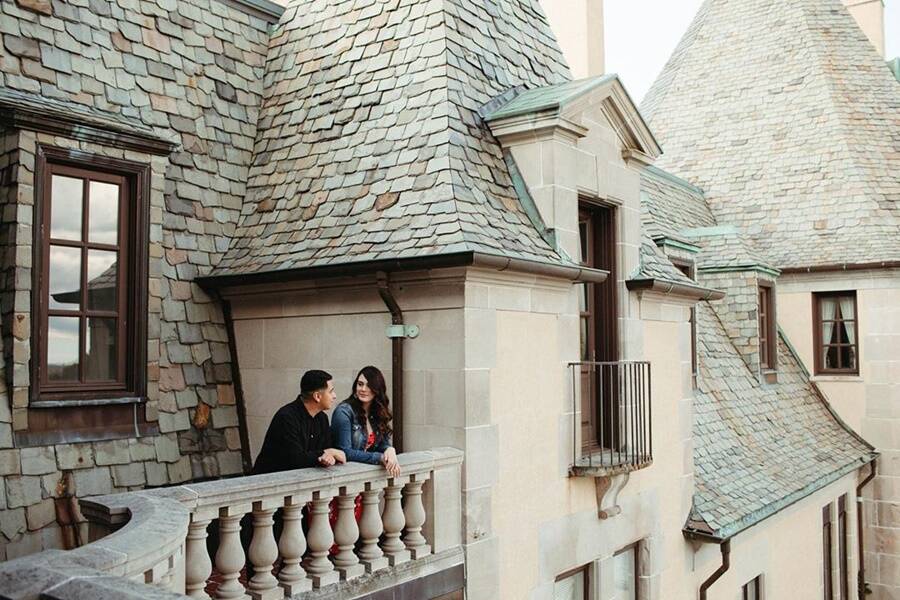 Balcony At Oheka Castle