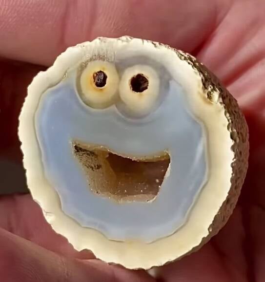 Cookie Monster Agate