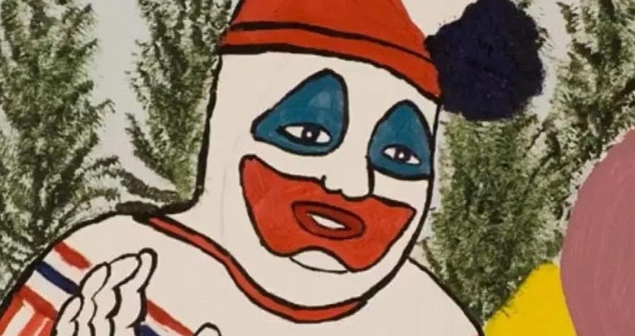 John Wayne Gacy's Paintings In 25 Disturbing Images