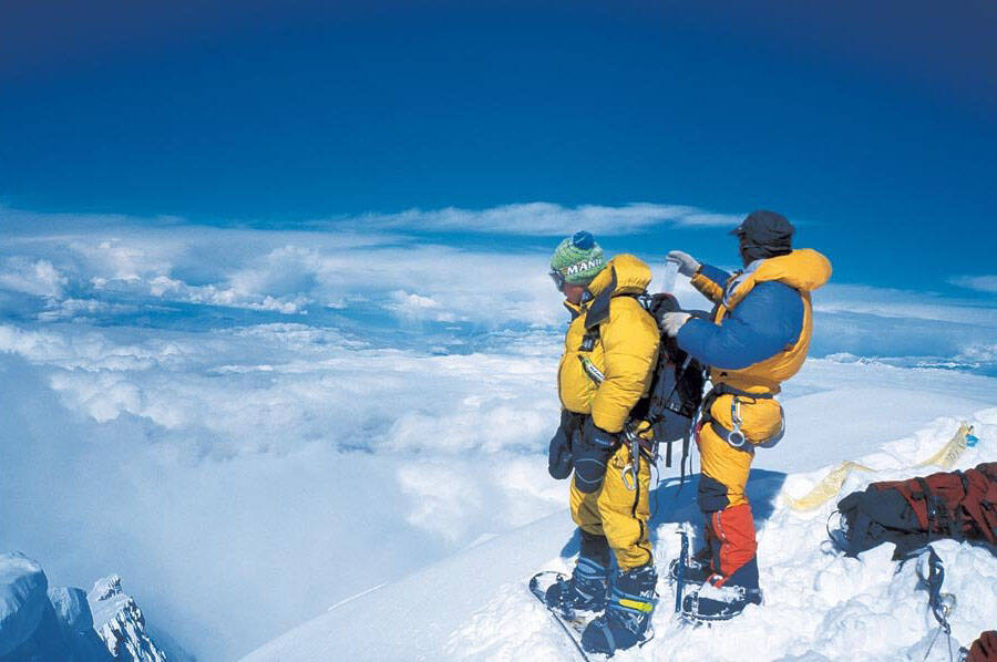 Marco Siffredi Atop Everest