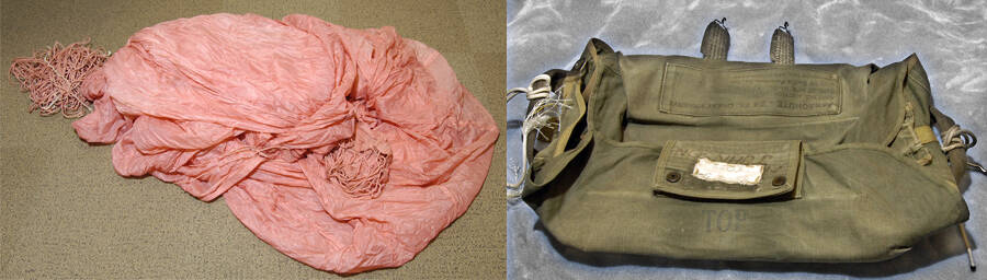 Abandoned Parachute From Cooper Hijacking