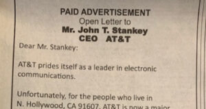 Aaron Epstein AT&T Letter