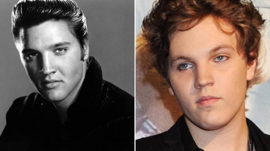 Benjamin Keough And Elvis Presley
