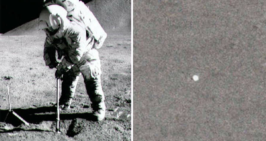 Golf Ball Alan Shepard Sent Flying On The Moon Found 50 Years Later