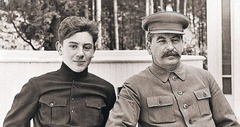 Vasily Stalin And Father