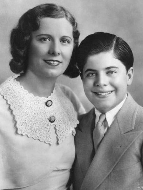 Albert Francis Capone And Mother