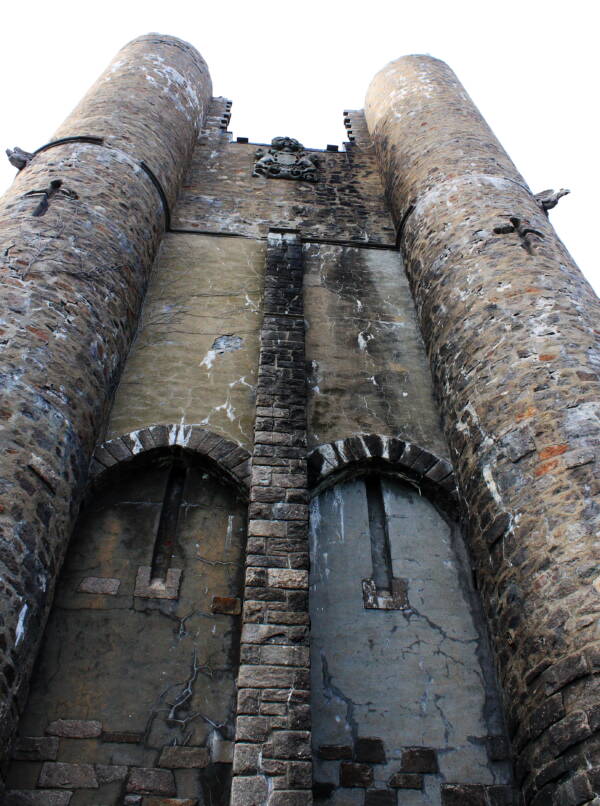 Ground View Castle Front