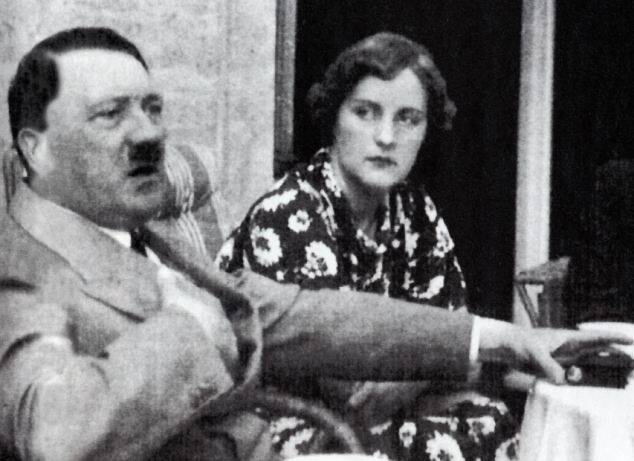 Unity Mitford With Adolf Hitler