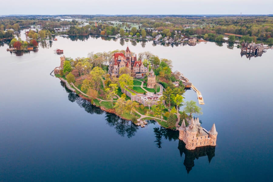 Boldt Castle Aerial View