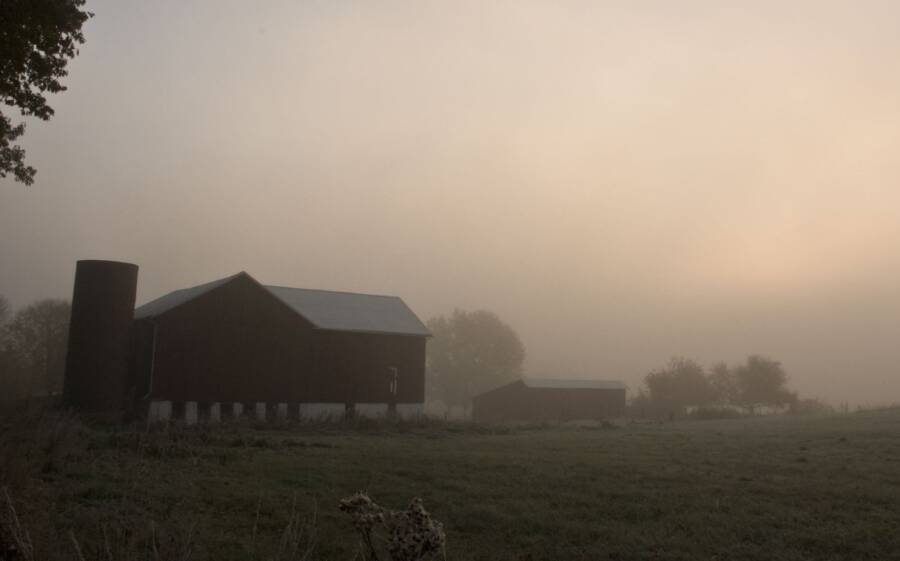 Foggy Pennsylvania Landscape