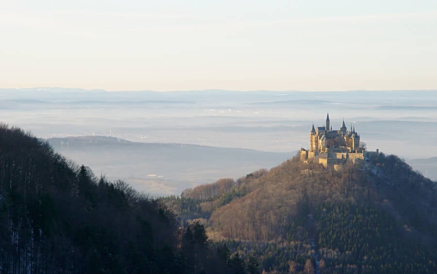 Hohenzollern In The Mist