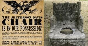 Jefferson Davis Chair And Letter