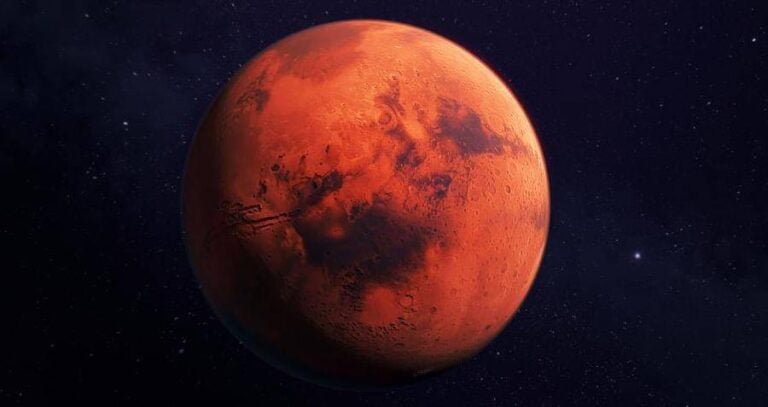 Mars In Space