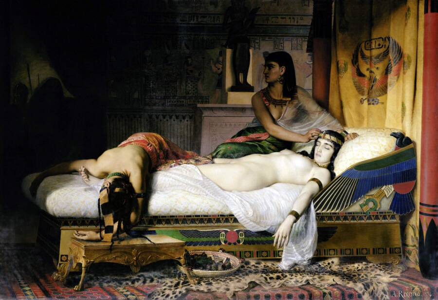 How Cleopatra Died