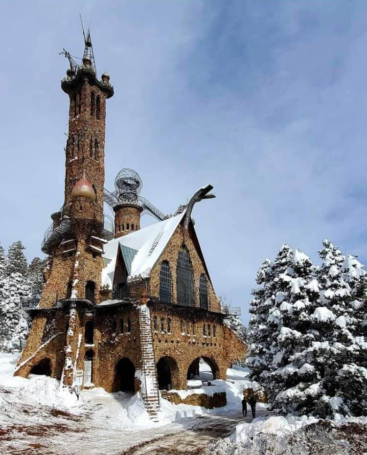 Bishop Castle Wintertime Photo