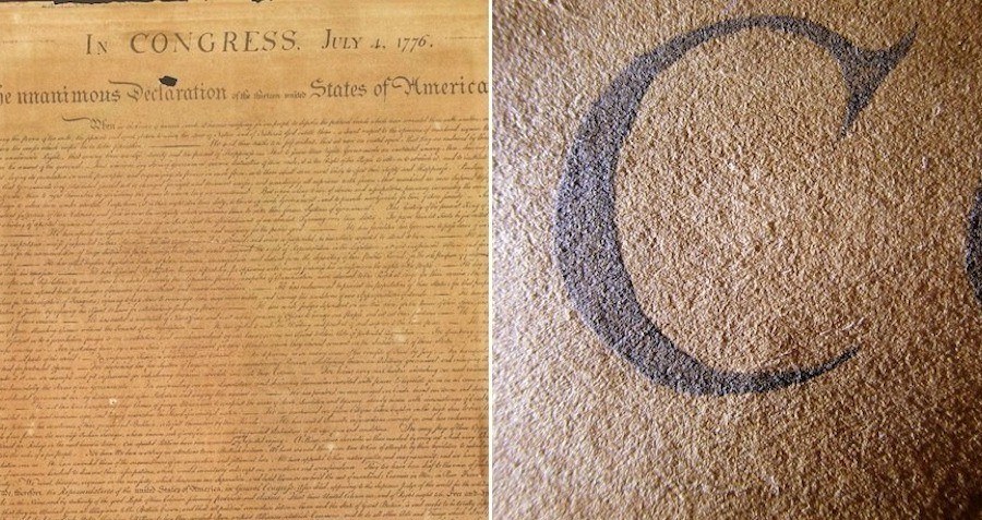 Rare Copy Of Declaration Of Independence Revealed By Historians