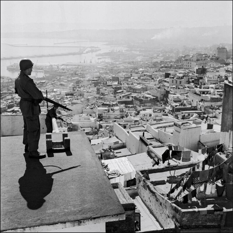 French Sniper On Rooftop