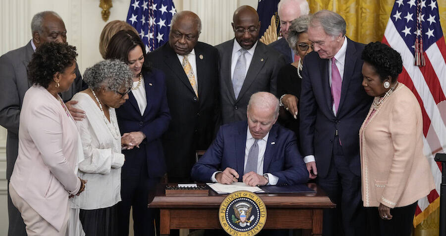 Juneteenth Is Now The United States' Newest Federal Holiday