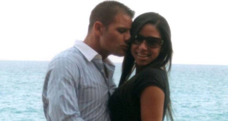 Michael Dippolito Kissing Dalia Dippolito